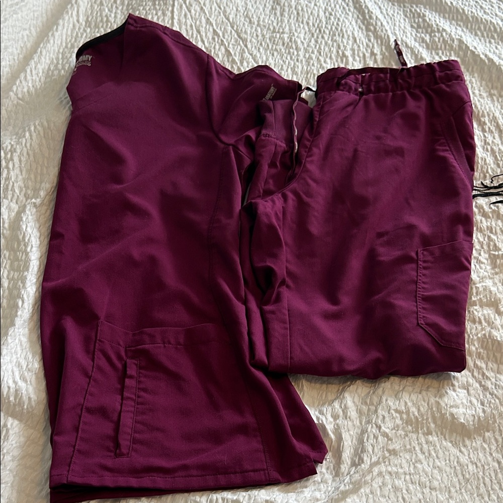 Greys Anatomy M Jogger scrub set